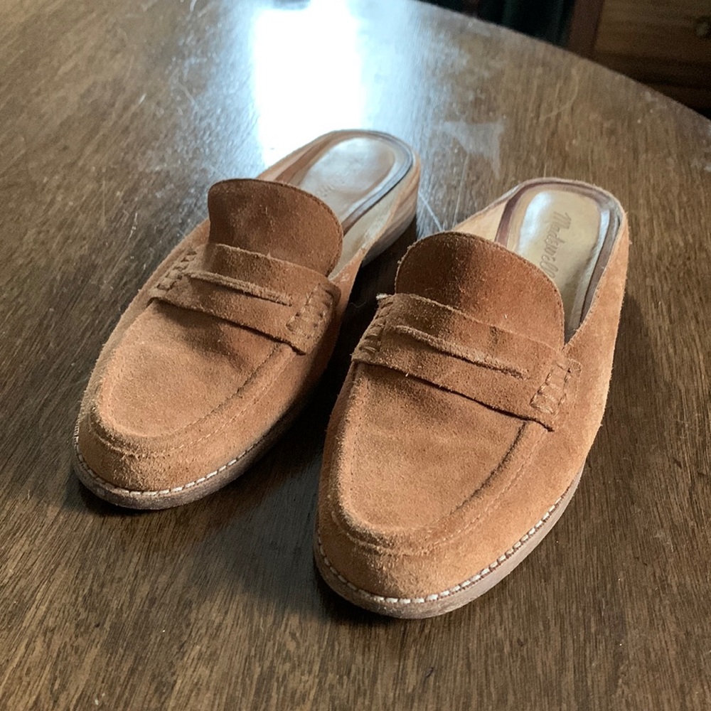 Madewell Elinor suede loafers